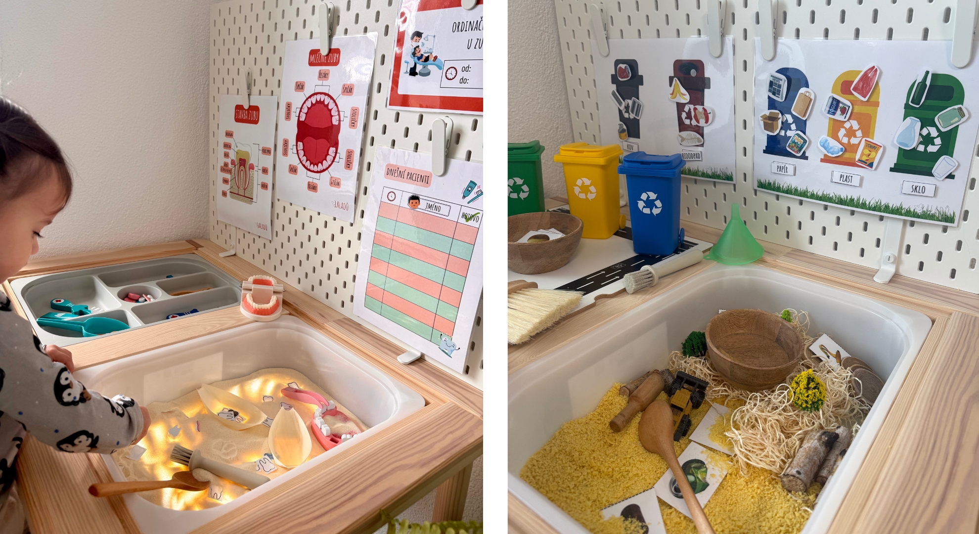 zoubky a popelář